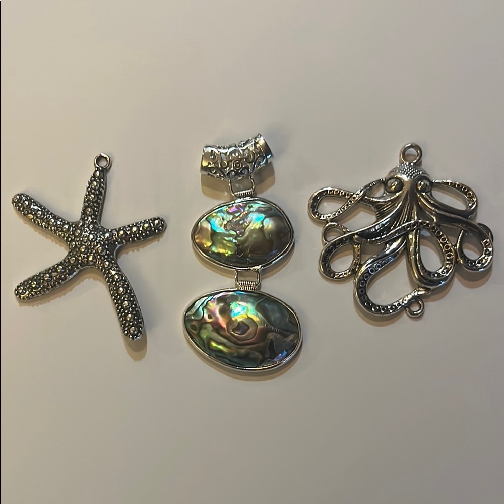 Sea Life Necklace Pendants DIY